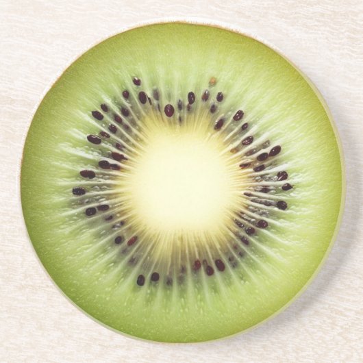 Ultra-Realismus Kiwi Stone Getränkekasten Getränkeuntersetzer (Vorne)