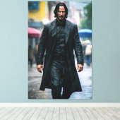 Ultra Realistic illustration of Keanu Reeves Leinwanddruck (Insitu (Holzboden))