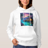 Ultra Realistic Polynesian Fantasy Painting Hoodie (Vorderseite)