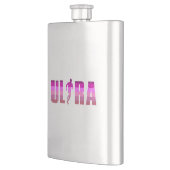 Ultra Running Rosa Lila Regenbogen Flachmann (Links)