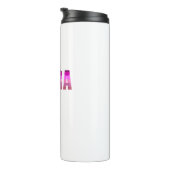 Ultra Running Rosa Lila Regenbogen Thermosbecher (Nach rechts gedreht)