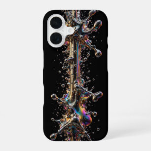 Ultra schmale Liquid Chrome Explosion iPhone 16 Hülle