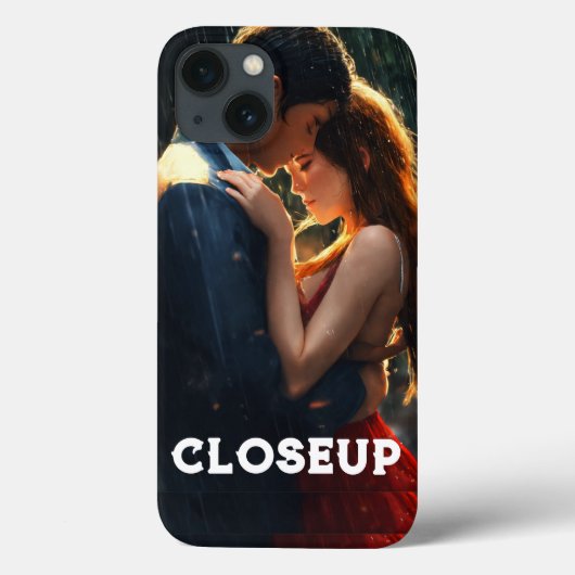 Ultra Slim Shockproof iPhone Case Luxus Leder (Rückseite)