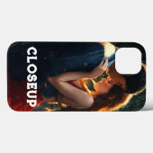 Ultra Slim Shockproof iPhone Case Luxus Leder (Rückseite (Horizontal))