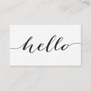 Ultra-Starkes erstklassiges Papier, hallo Visitenkarte