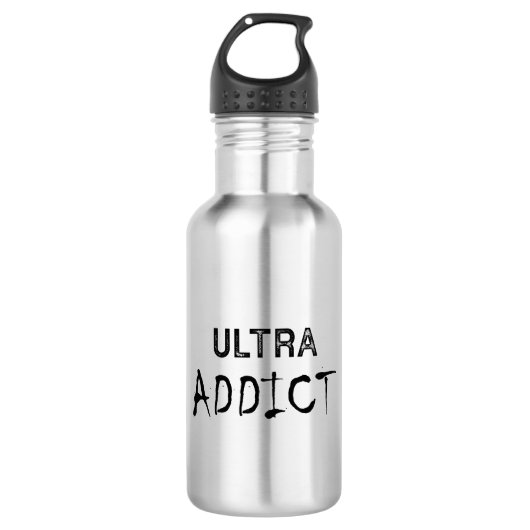 Ultra-Süchtiger Edelstahlflasche (Vorderseite)