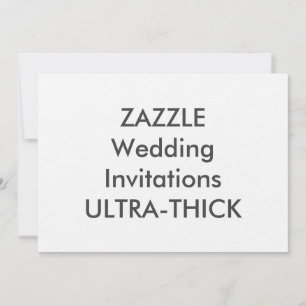 ULTRA-THICK 7" x 5" Einladungen für Hochzeiten