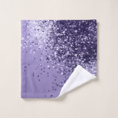 ULTRA VIOLET Glitzer Traum Nr. 1 Badhandtuch Set (Waschlappen)