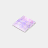 Ultra Violet & Gold Mermaid Scanner Post-it Klebezettel (angewinkelt)