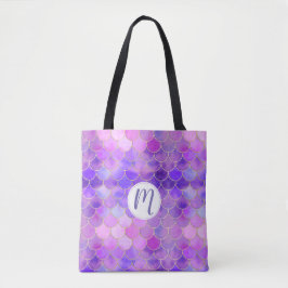Ultra Violet & Gold Mermaid Scanner Tasche