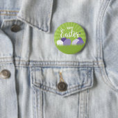 Ultra-Violet & Green Happy Oaster Button (Beispiel)