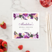 Ultra-Violet-Lila Brautparty Serviette (Beispiel)