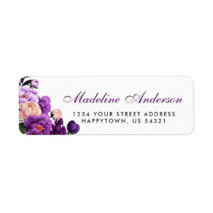 Ultra-Violet-Lila-Flora-Aquarell