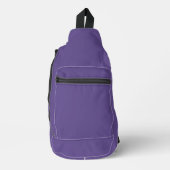 Ultra-Violet-Lila-Solid-Farbe Crossbody Bag (Vorderseite)