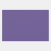 Ultra-Violet-Lila-Solid-Farbe Geschenkpapier Set (Vorderseite 2)