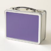 Ultra-Violet-Lila-Solid-Farbe Metall Brotdose (Rückseite)