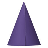 Ultra-Violet-Lila-Solid-Farbe Partyhütchen (Rückseite)