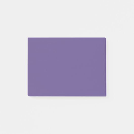 Ultra-Violet-Lila-Solid-Farbe Post-it Klebezettel (Vorderseite)