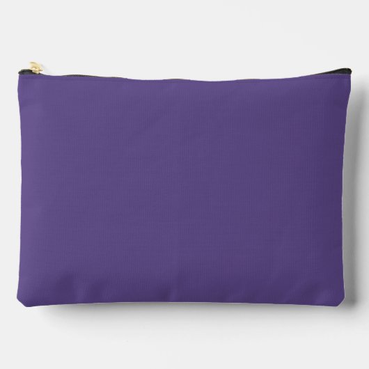 Ultra-Violet-Lila-Solid-Farbe Zubehörtasche (Vorderseite)