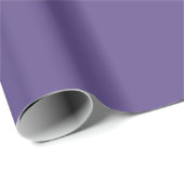 Ultra Violet Matt Wrapping Paper Geschenkpapier (Rolleneckpunkt)