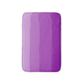 Ultra Violet Ombre Bath Mat Badematte (Vorderseite Vertikal)