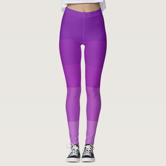Ultra Violet Ombre Leggings (Vorderseite)
