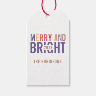 Ultra Violet Palette Weihnachten Geschenkanhänger