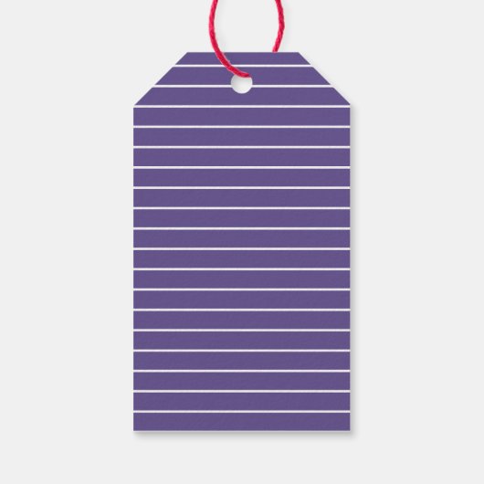 Ultra Violet Palette Weihnachten Geschenkanhänger (Rückseite)