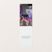 Ultra Violet Palette Weihnachtsgrüße Foto (Innenseite Aufgefaltet)