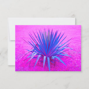 Ultra-Violet-Pflanze-Grußkarte