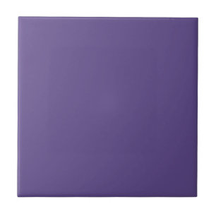 Ultra Violet Purple Solid Color Fliese