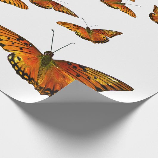 ULTRA VIOLET-SCHALTFLY-GESCHENKE GESCHENKPAPIER (Ecke)