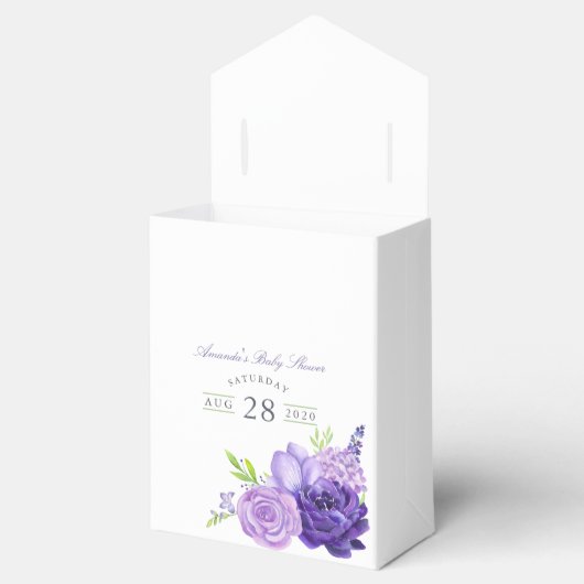 Ultra Violet Wasserfarbendusche Geschenkschachtel (Geöffnet)