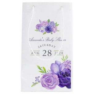 Ultra Violet Wasserfarbendusche Kleine Geschenktüte