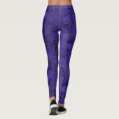 Ultra-Violet-Wavelenges Leggings (Rückseite)