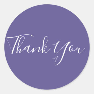 Ultra Violett Lila 2018 Color Chic Glam Favor Runder Aufkleber