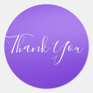 Ultra Violett Lila Glanz Glamourös Stylisch Favori Runder Aufkleber