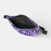 Ultra-violette lila Glitzer-Glitzern Bauchtasche (Offen)
