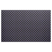 Ultra violette Polka Punkte auf schwarz Stoff (Yard (91,4 cm))
