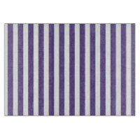 Ultra violette und weiße Candy-Streifen