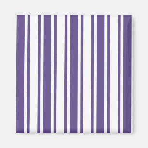 Ultra violette und weiße Süßigkeiten Magnet