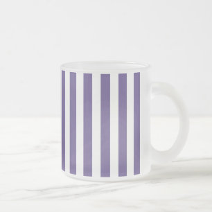 Ultra violette und weiße Süßigkeiten Mattglastasse