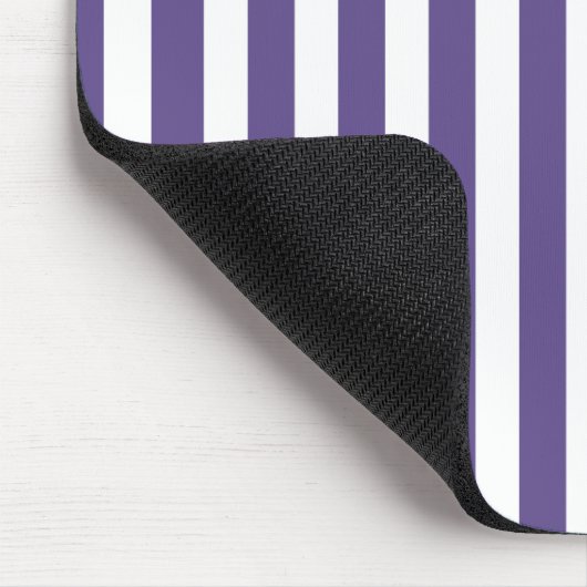 Ultra violette und weiße Süßigkeiten Mousepad (Ecke)