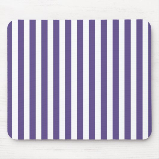 Ultra violette und weiße Süßigkeiten Mousepad (Vorne)