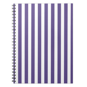 Ultra violette und weiße Süßigkeiten Notizblock
