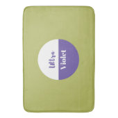 Ultra-violettes Panton 2018-Design Badematte (Vorderseite Vertikal)