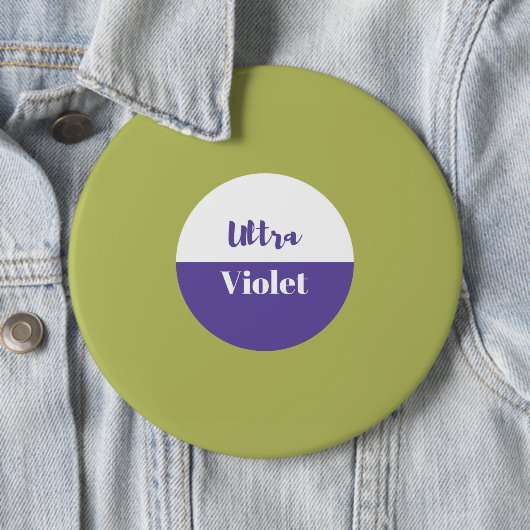 Ultra-violettes Panton 2018-Design Button (Beispiel)