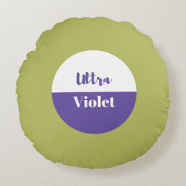 Ultra-violettes Panton 2018-Design Rundes Kissen