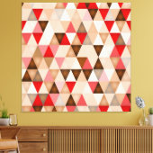 Ultrabraun I Leinwanddruck (Insitu (Wohnzimmer))