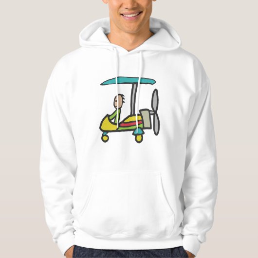 Ultraleichtflugzeug Hoodie (Vorderseite)